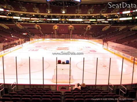 Wells Fargo Center, section 107, home of Philadelphia Flyers .
